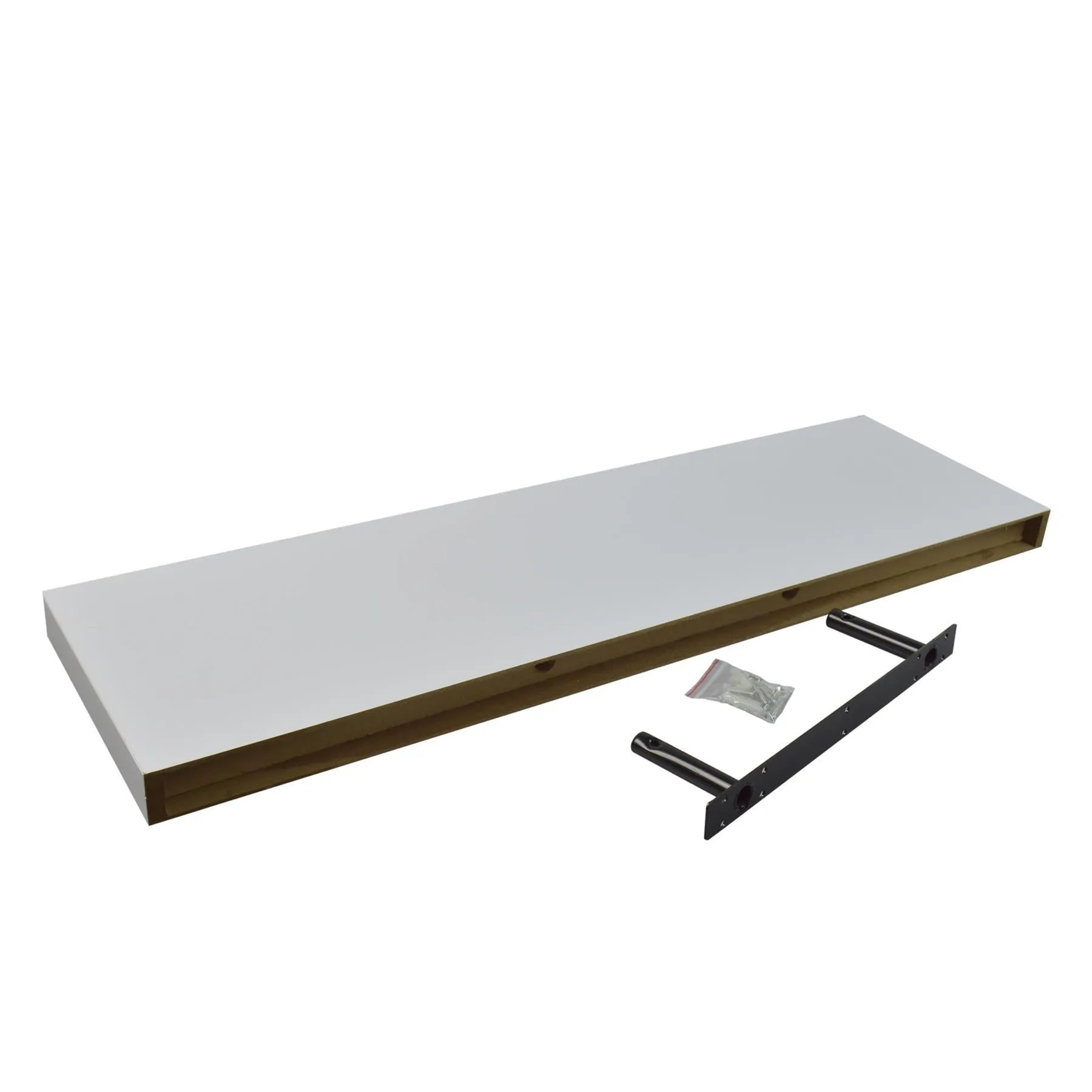 100cm Modern Floating Wall Shelf - By Harbour Housewares