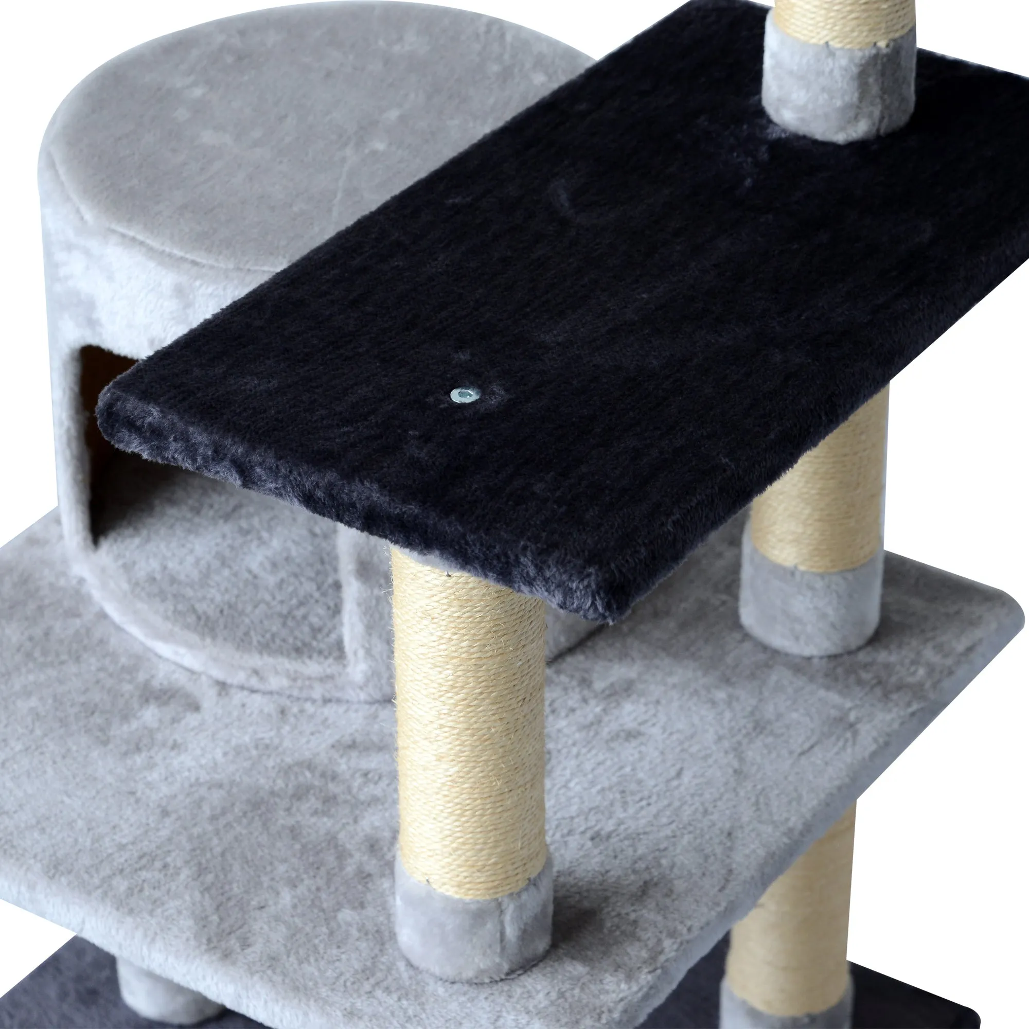 39" Cat Tree Condo Activity Centre - Grey