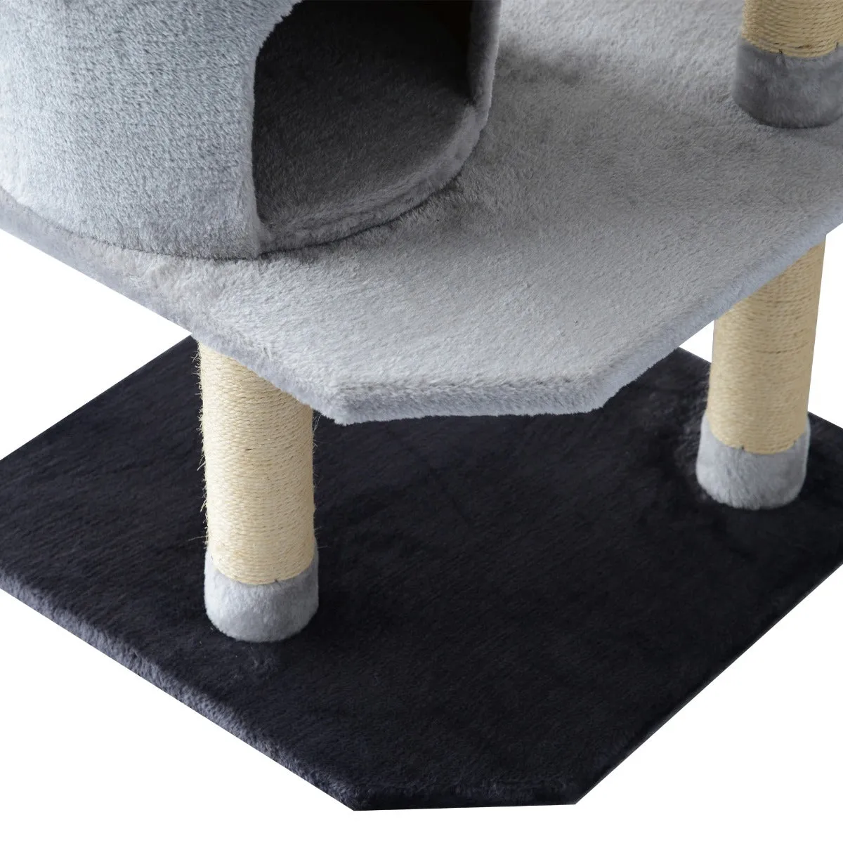 39" Cat Tree Condo Activity Centre - Grey