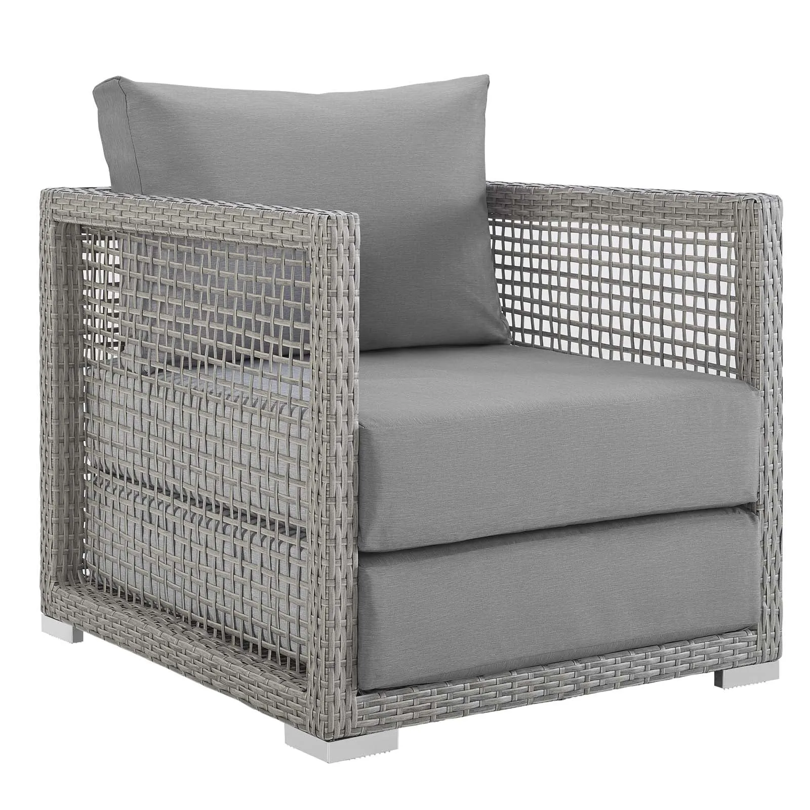 Aura 3 Piece Outdoor Patio Wicker Rattan Set by Modway