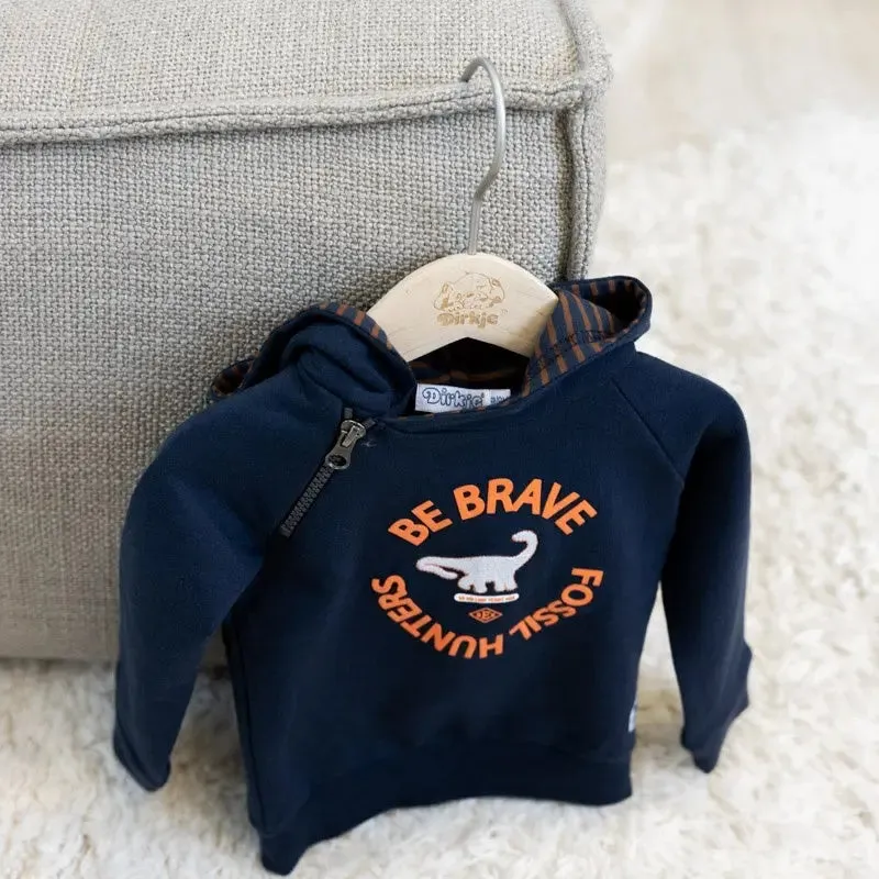 Baby & Toddler Boys Hoodie Dark Blue | Dirkje