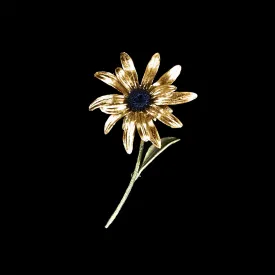 Black-Eyed Susan Brooch