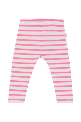 Bonds Wide Needle Rib Legging - Lolly Ice Pink/Marscapone