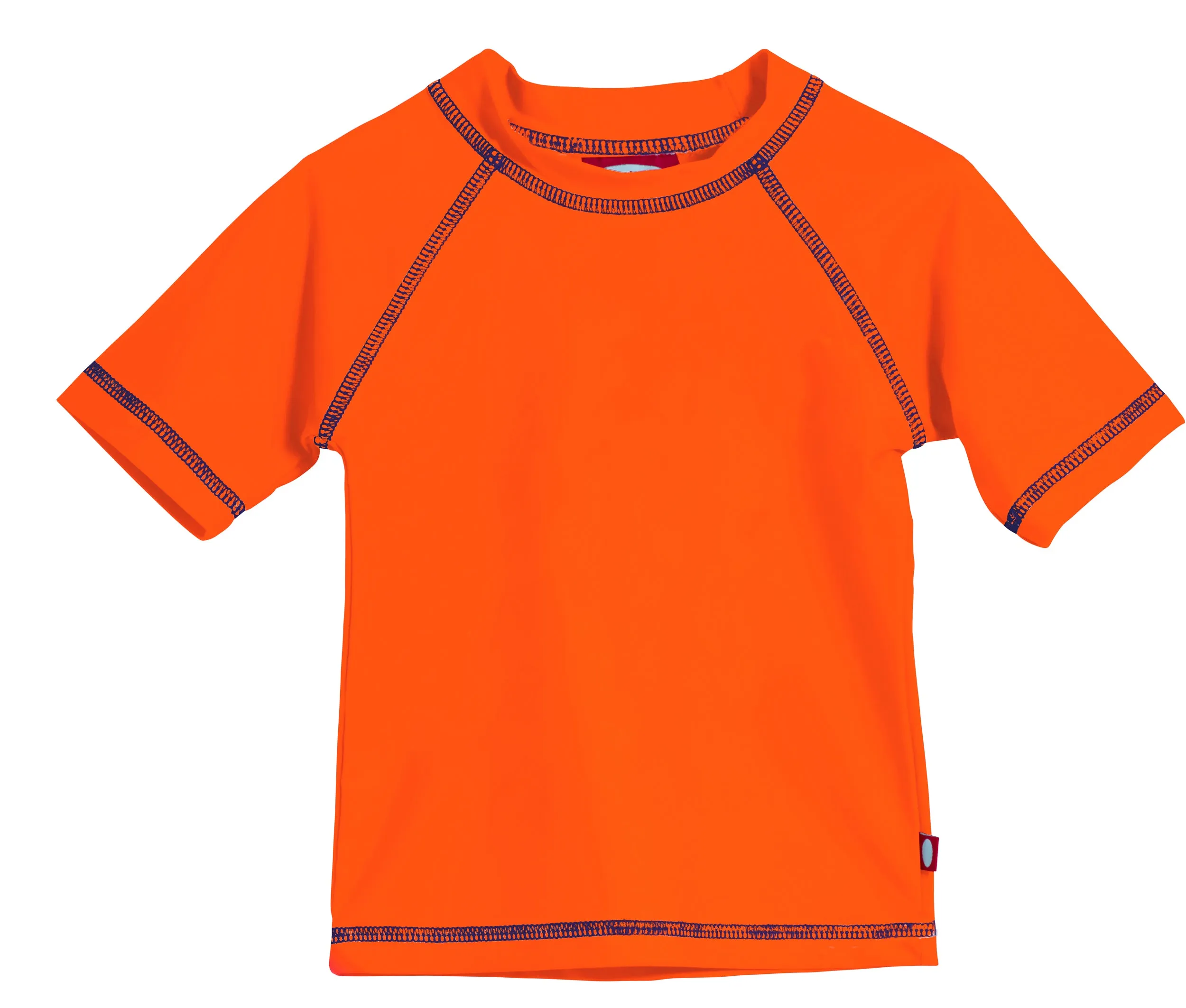 Boys UPF 50  Short Sleeve Rashguard | Orange