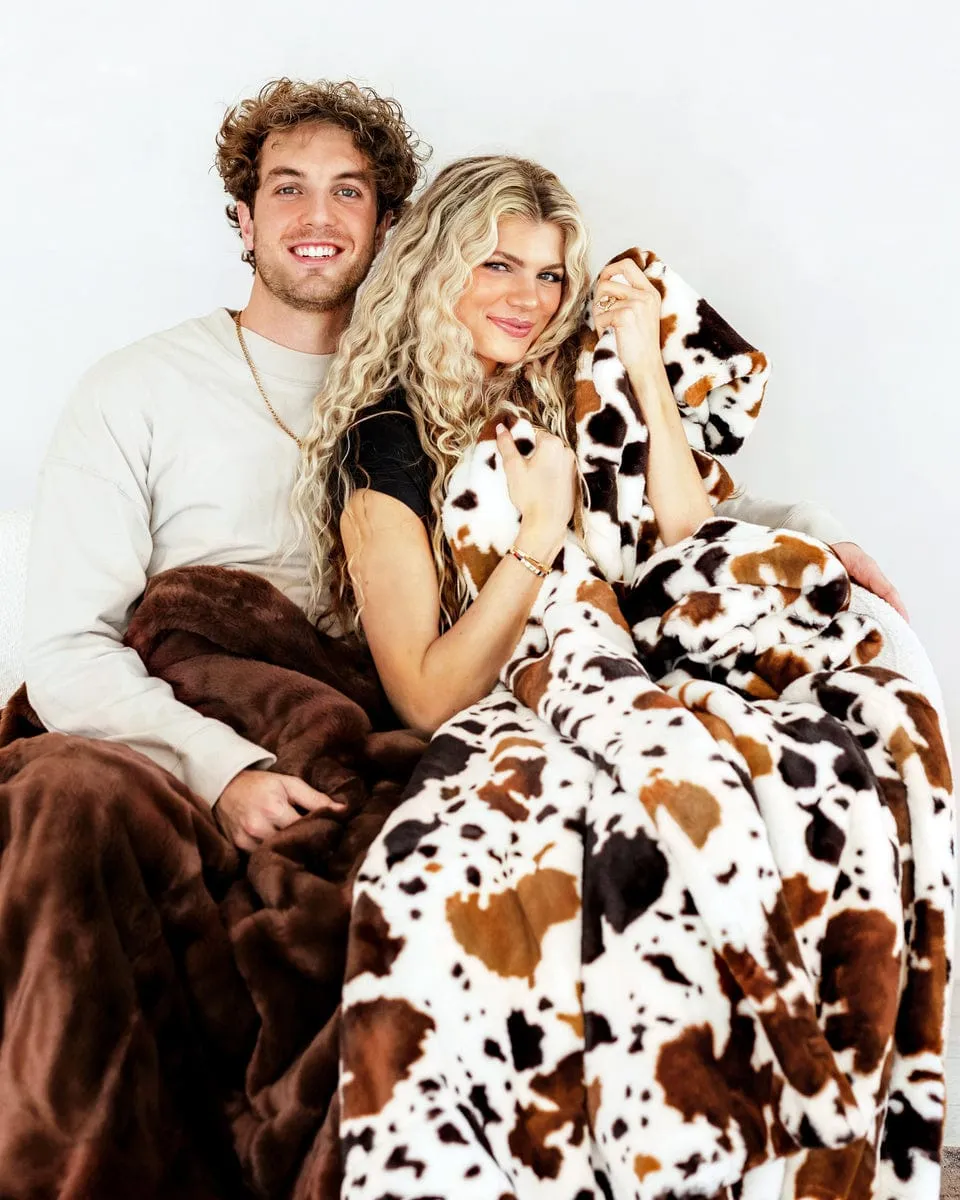 Brown Cow Blanket