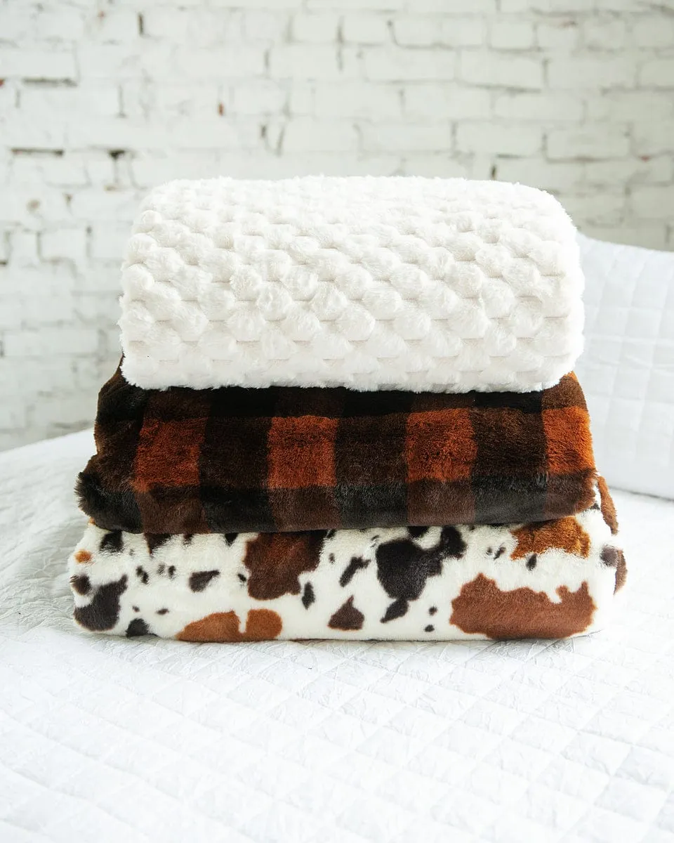 Brown Cow Blanket