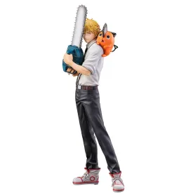 Chainsaw Man Denji and Pochita S-Fire 1:7 Scale Statue by Sega