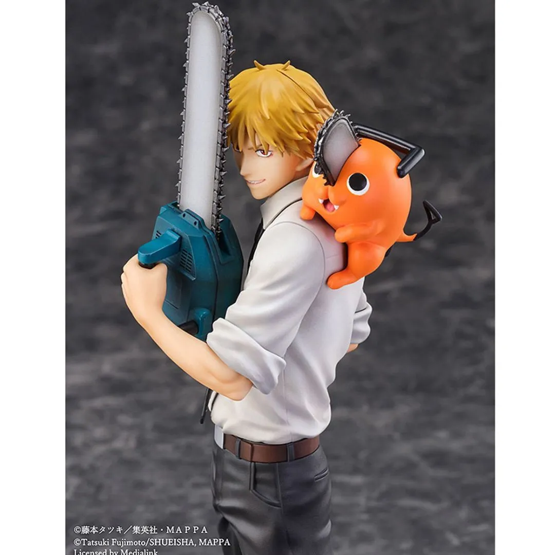 Chainsaw Man Denji and Pochita S-Fire 1:7 Scale Statue by Sega