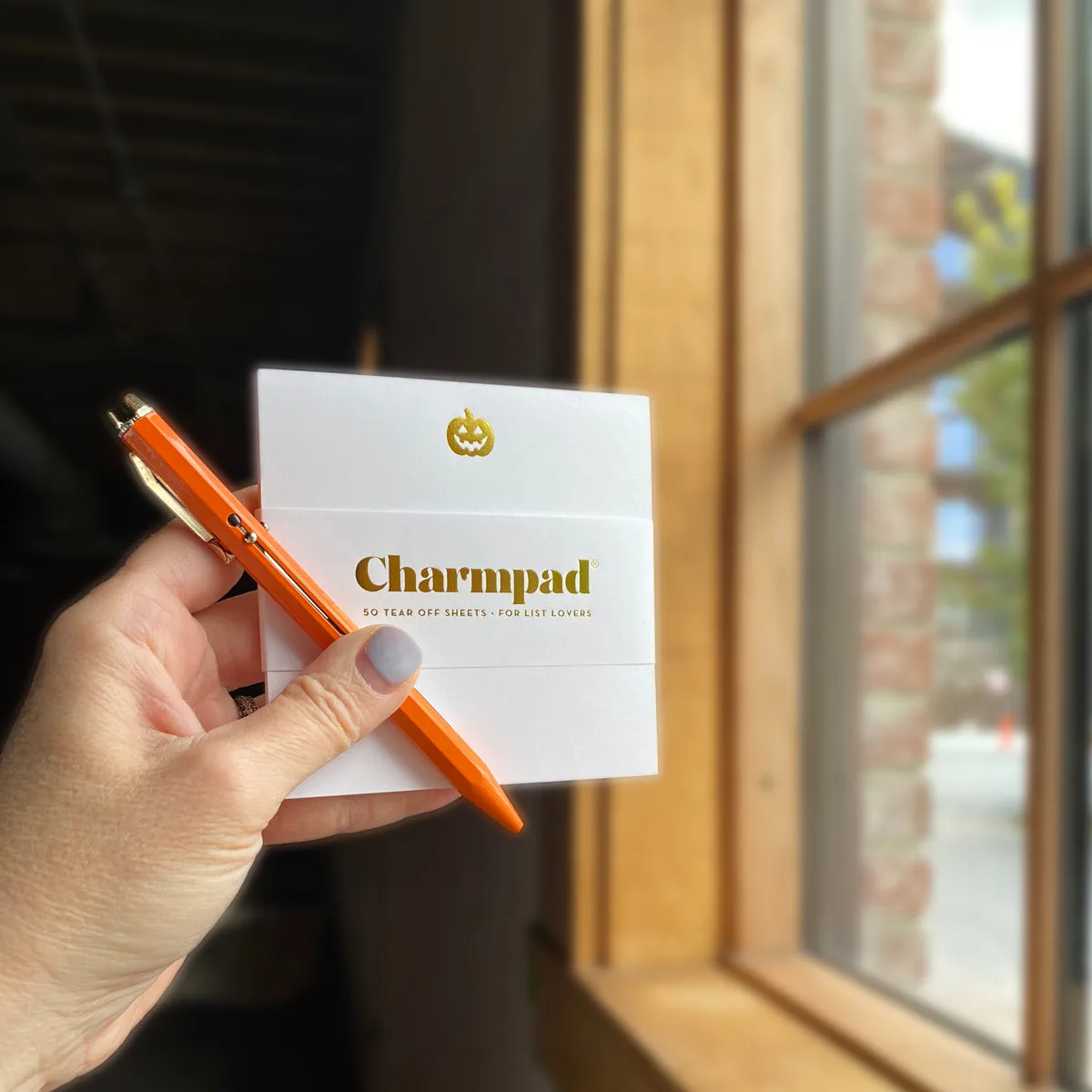 Charmpad Notepad - Jack O' Lantern