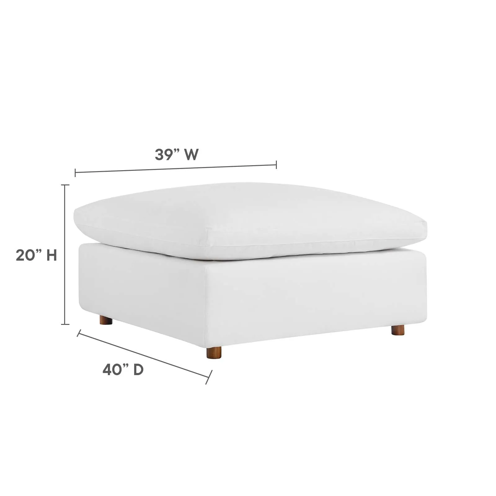 Commix Sofa Ottoman Set by Modway