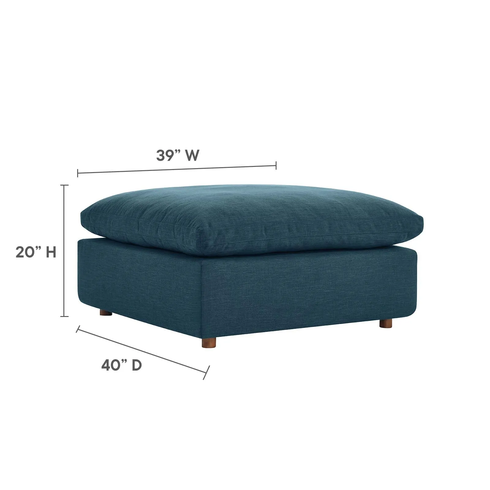 Commix Sofa Ottoman Set by Modway