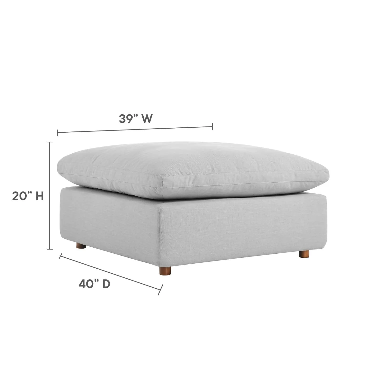 Commix Sofa Ottoman Set by Modway