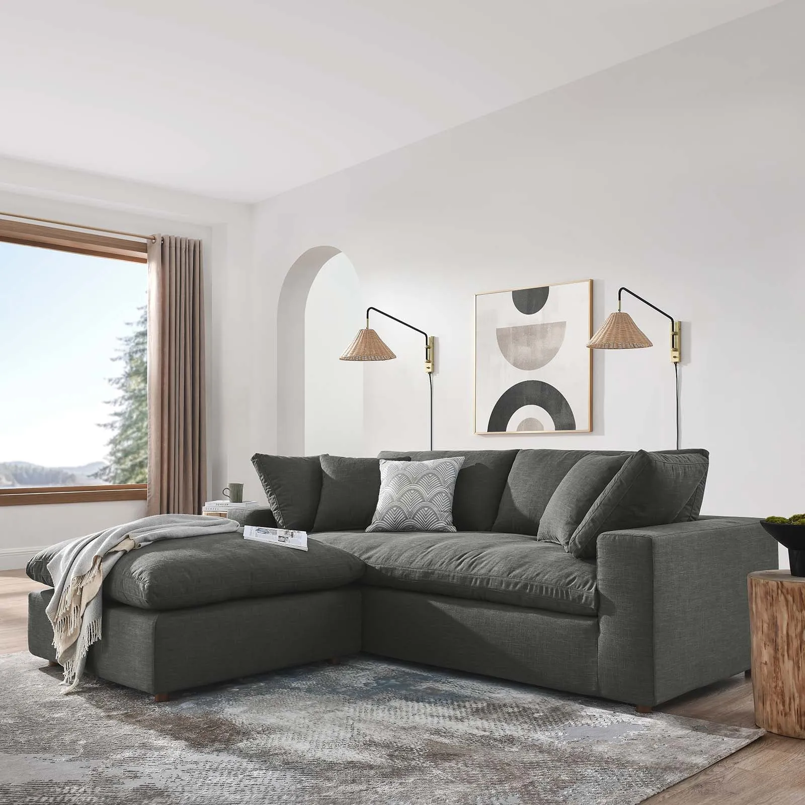 Commix Sofa Ottoman Set by Modway