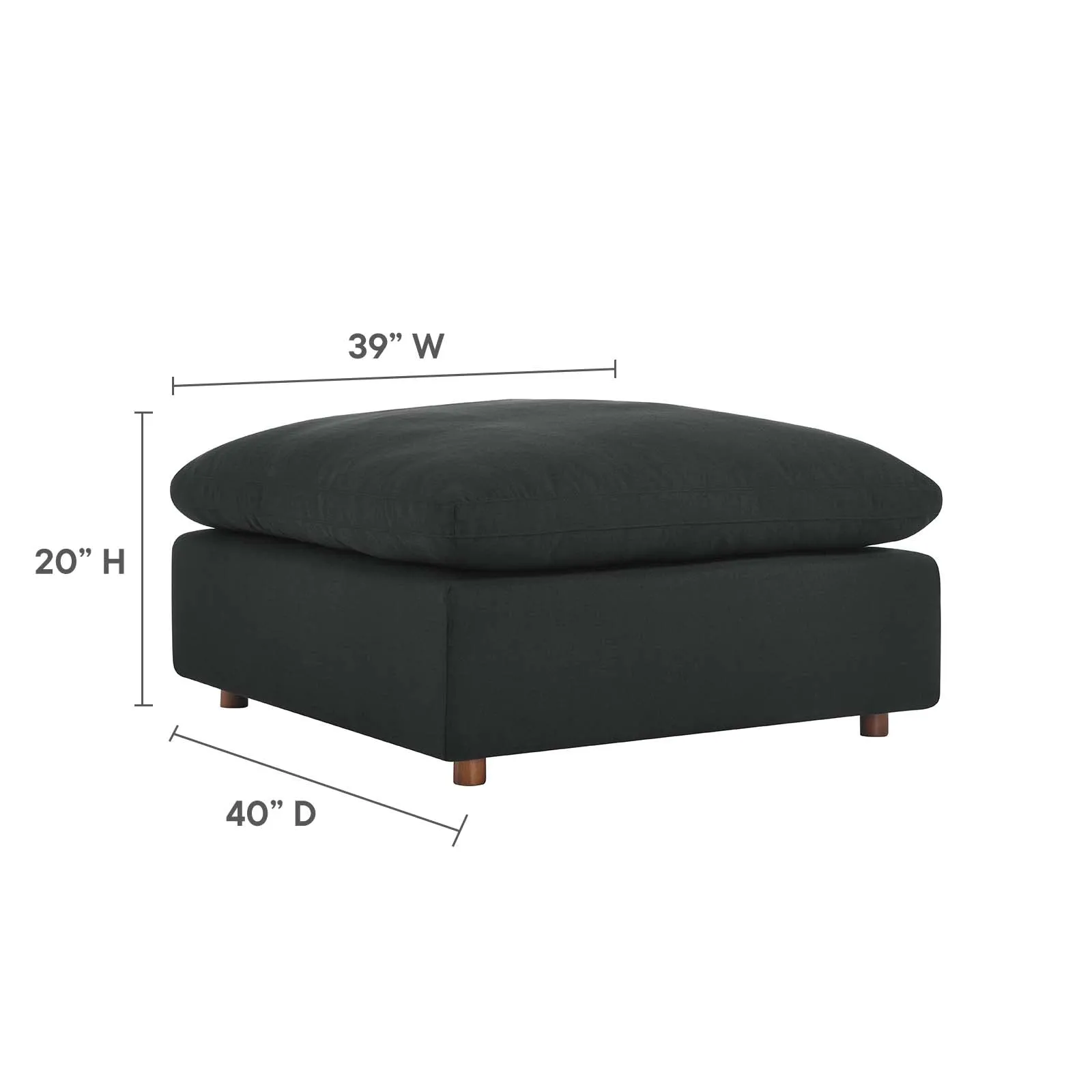 Commix Sofa Ottoman Set by Modway