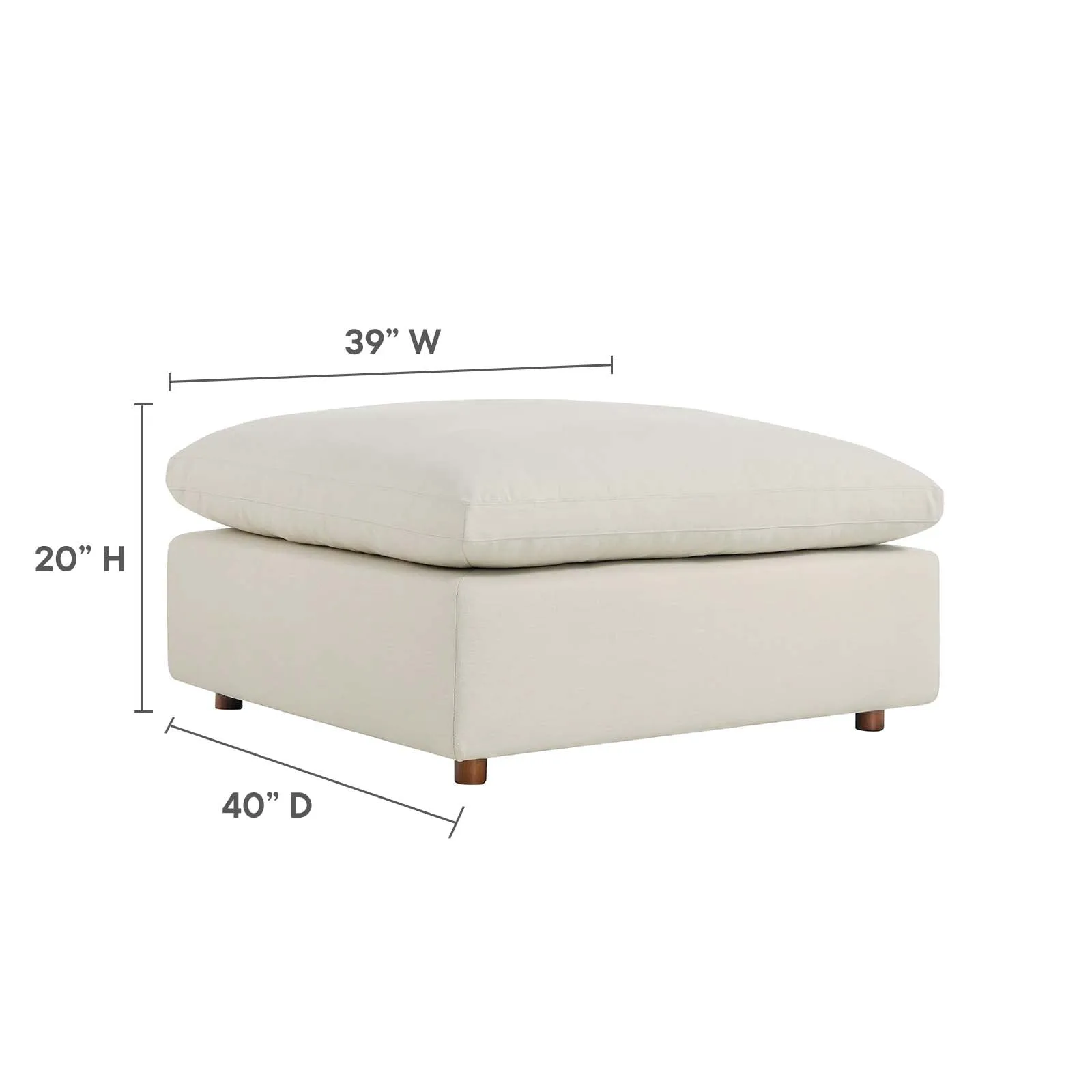 Commix Sofa Ottoman Set by Modway