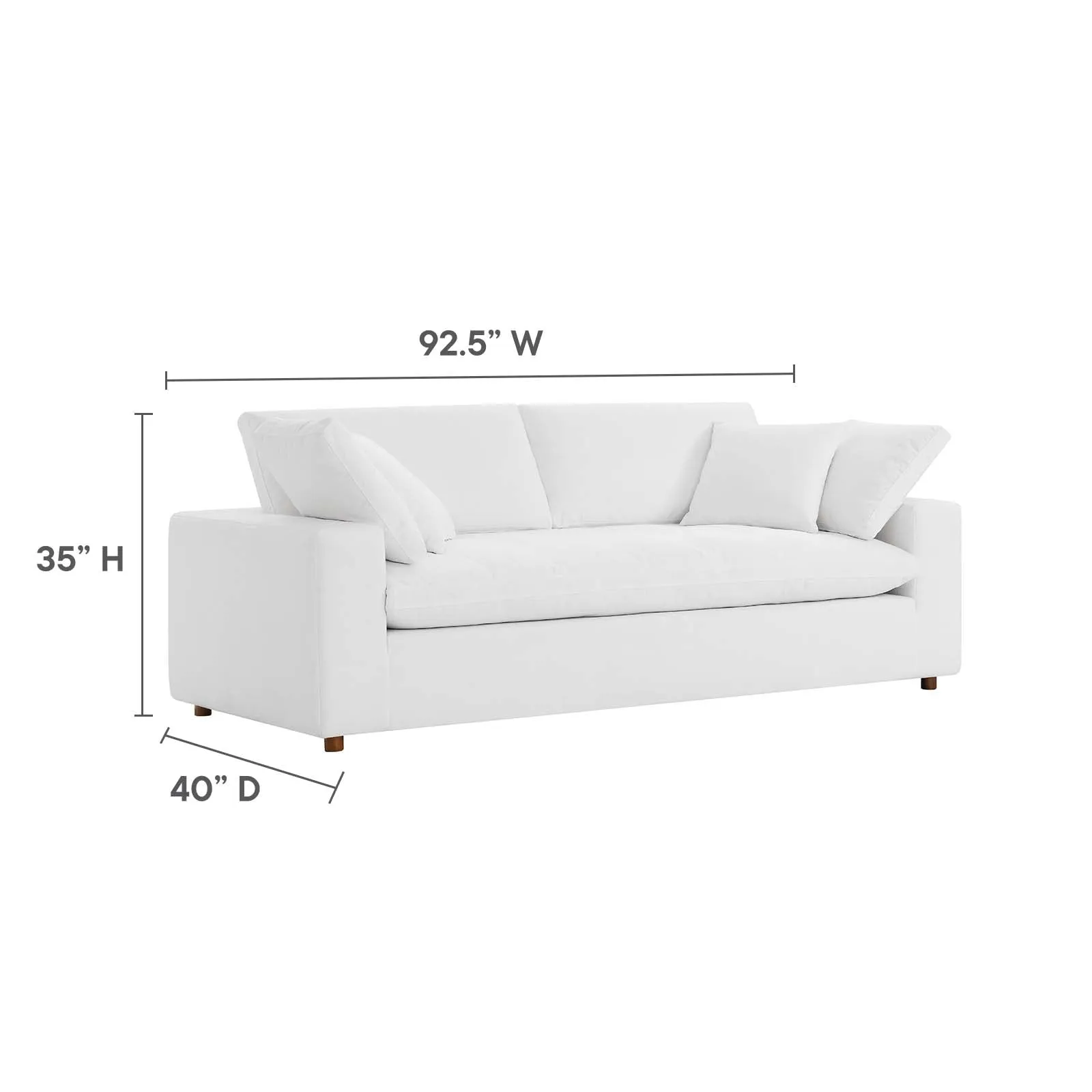 Commix Sofa Ottoman Set by Modway