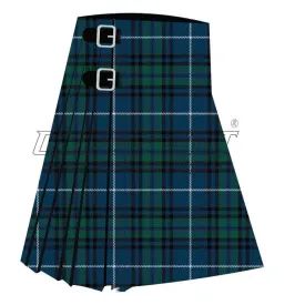 Dollar Academy Green Modern Tartan