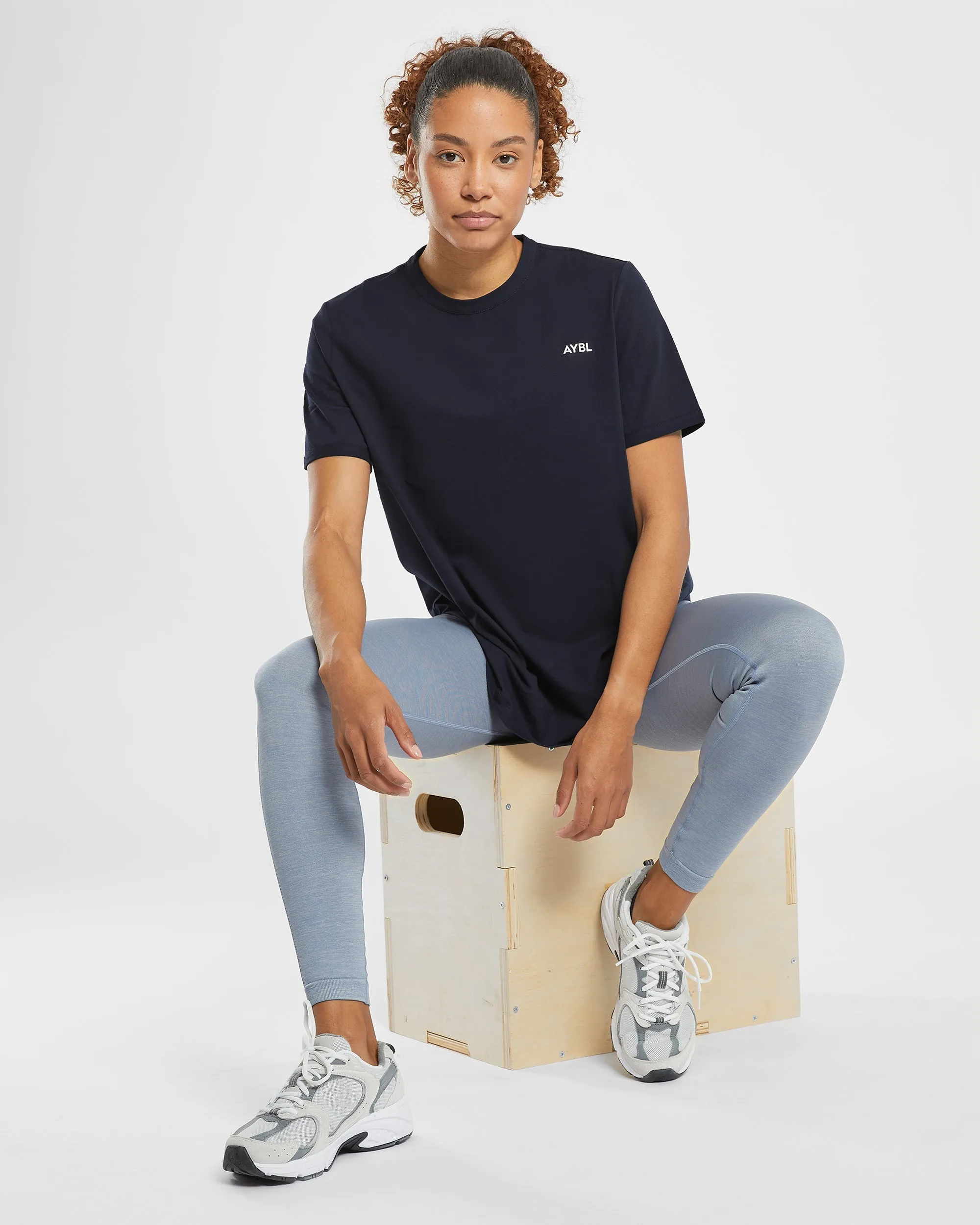 Everyday Relaxed T Shirt - Navy