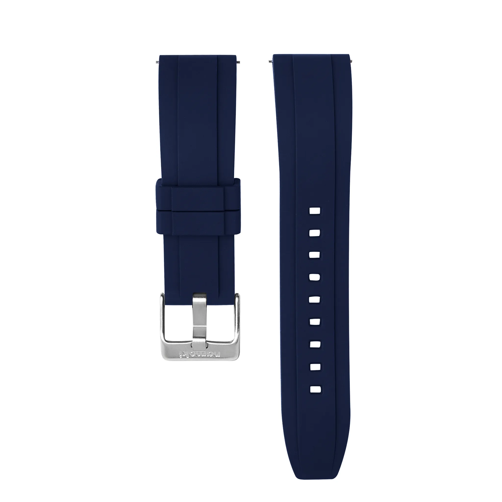 FKM Rubber Strap: Navy Blue