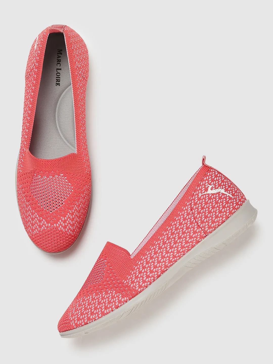 Flat Ballerinas in Woven Design