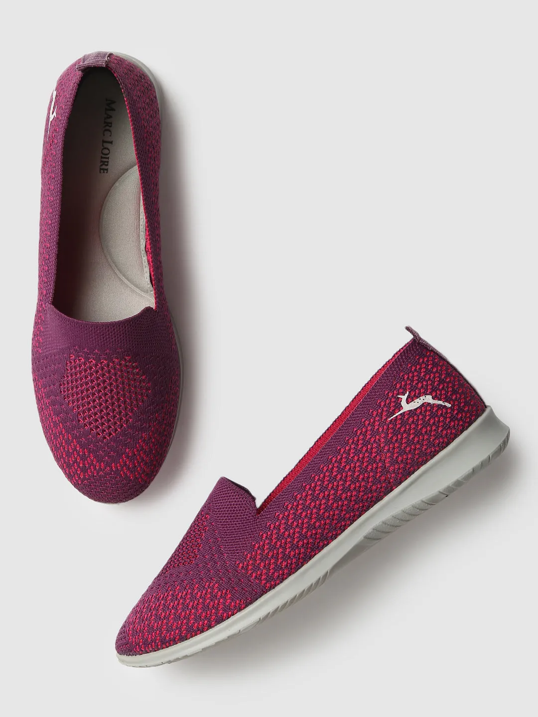 Flat Ballerinas in Woven Design