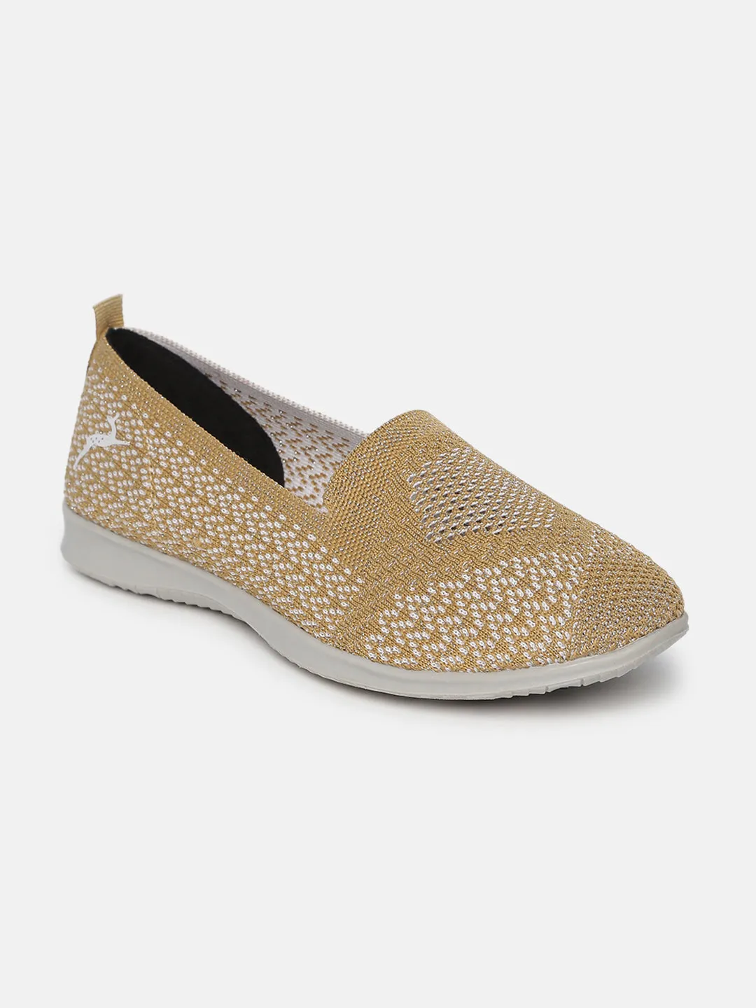 Flat Ballerinas in Woven Design