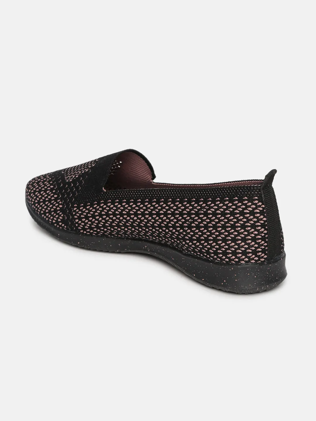 Flat Ballerinas in Woven Design