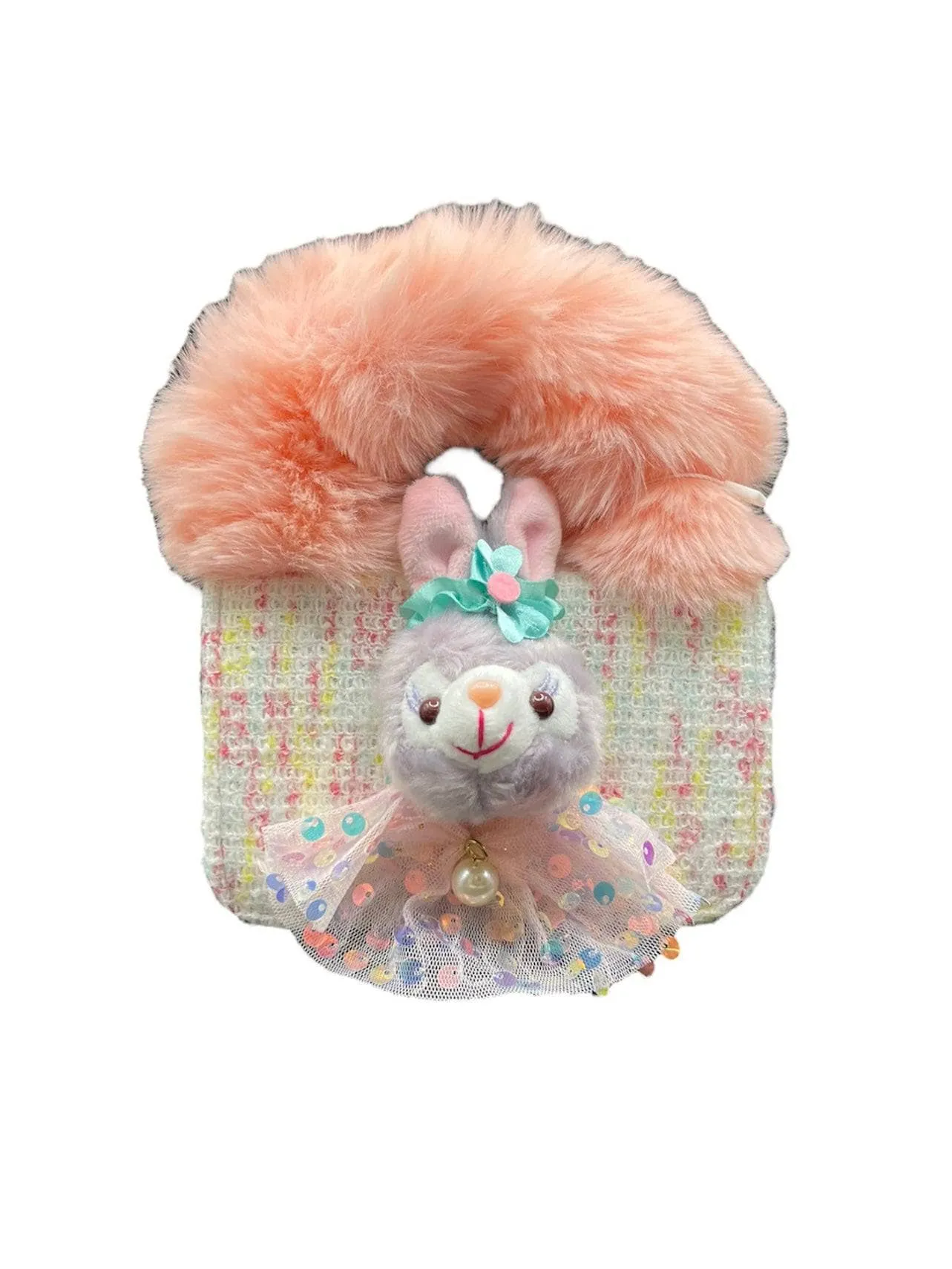 Fluffy Bunny Fur Purse