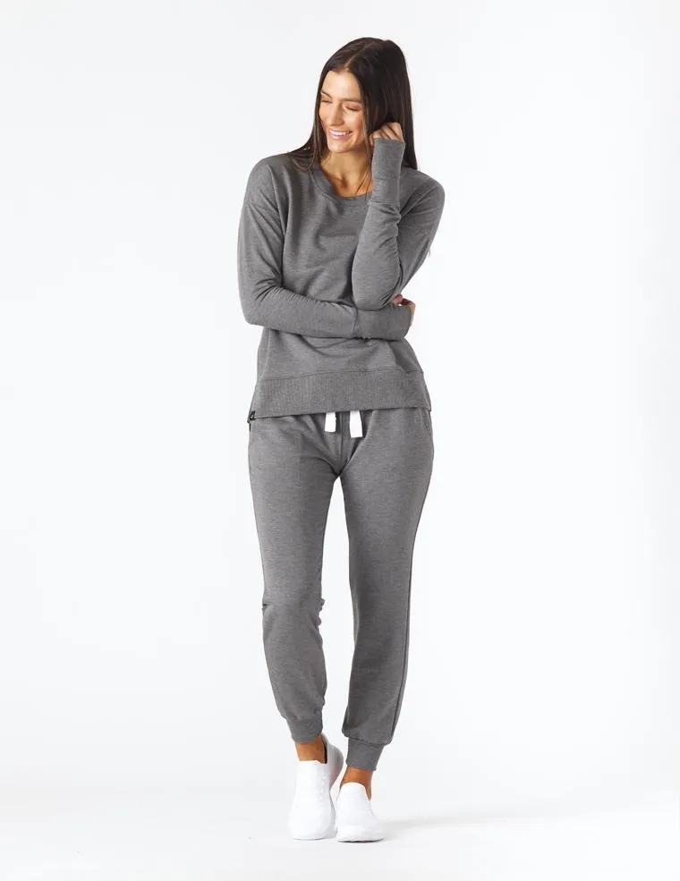 Halfway Jogger: Charcoal Heather