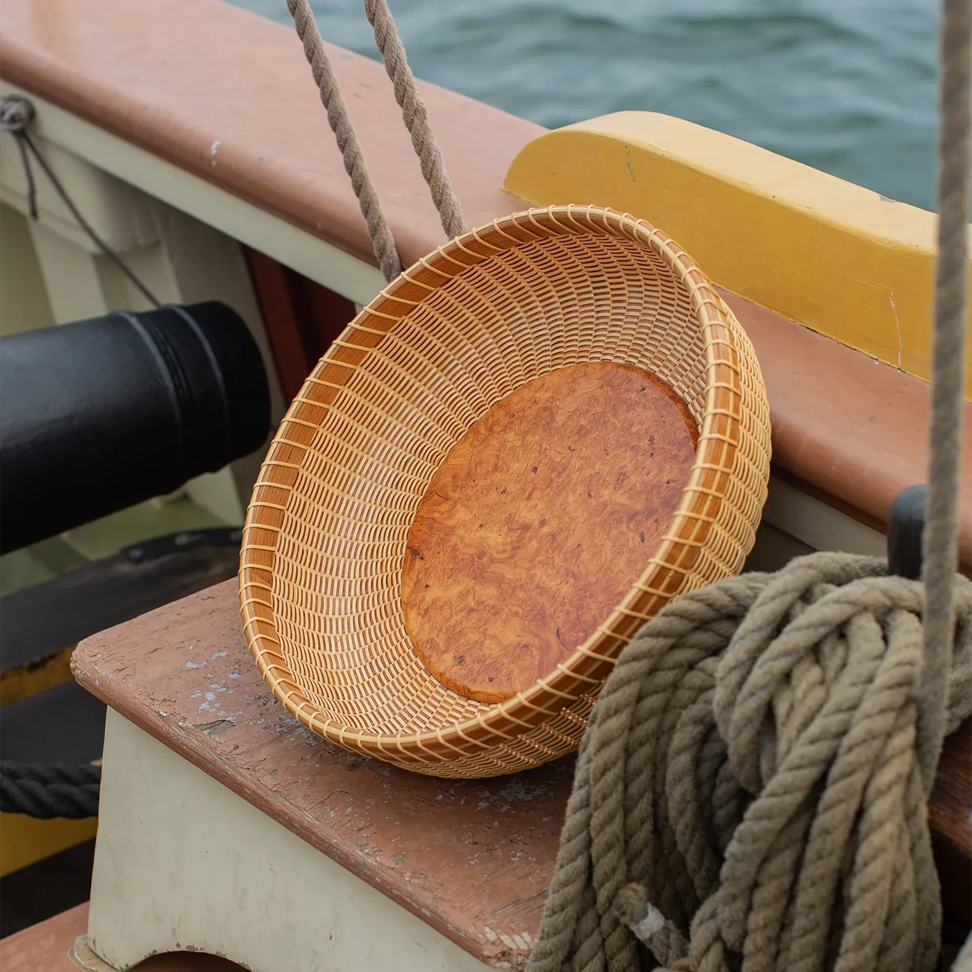 Open Round Lightship Basket