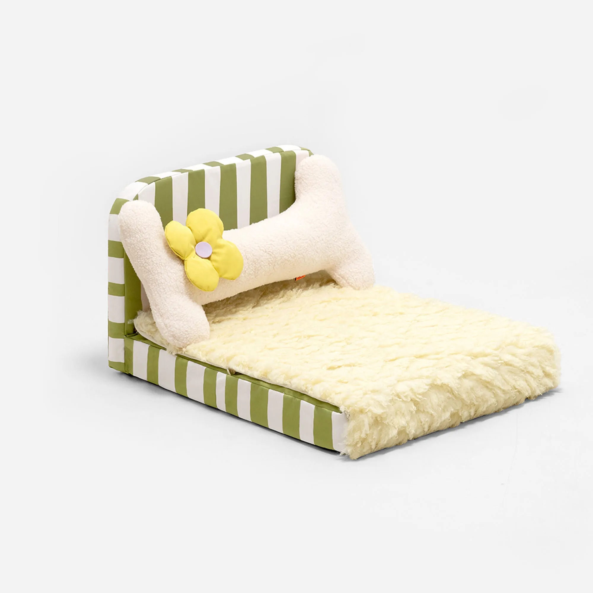 Plush Sweet Sleeping Pet Bed