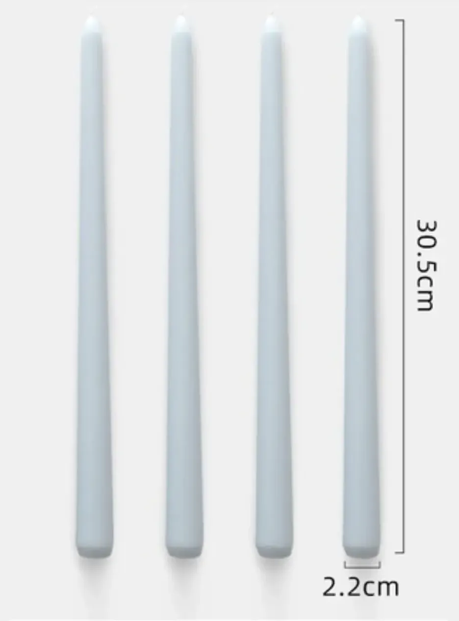 Set of 2 Taper Candles | Multiple Colors