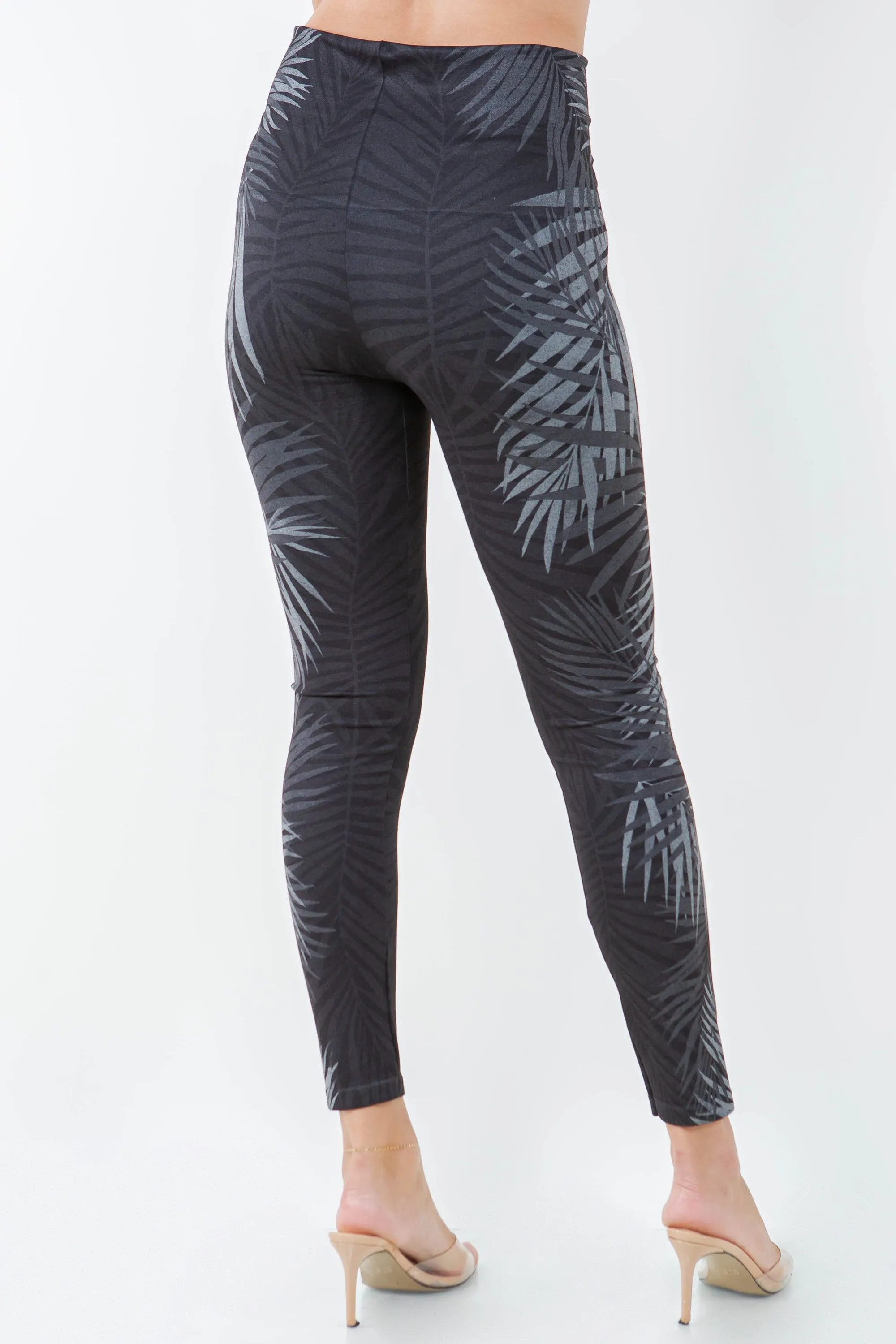 Viva Palm Tropics Printed Leggings