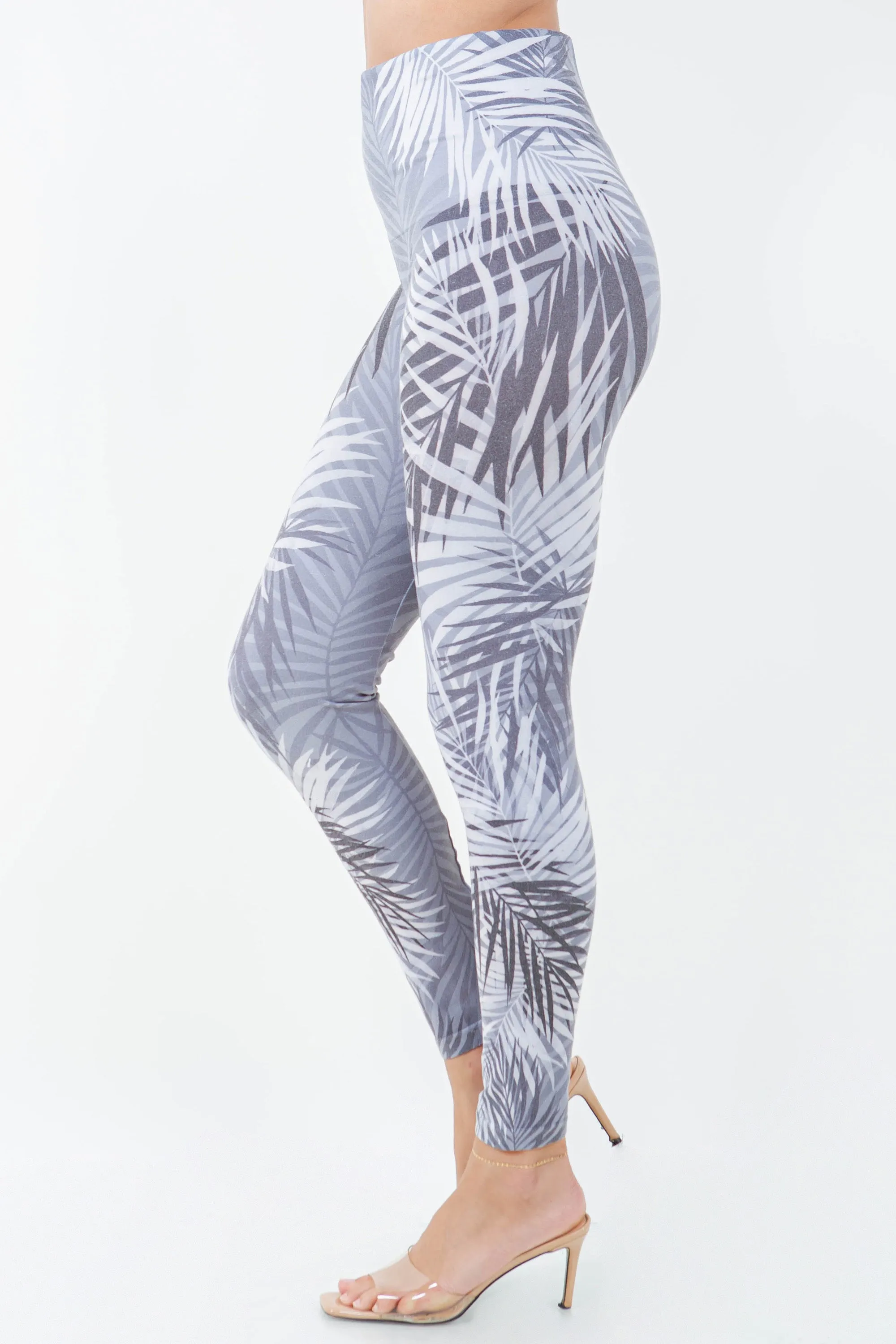 Viva Palm Tropics Printed Leggings