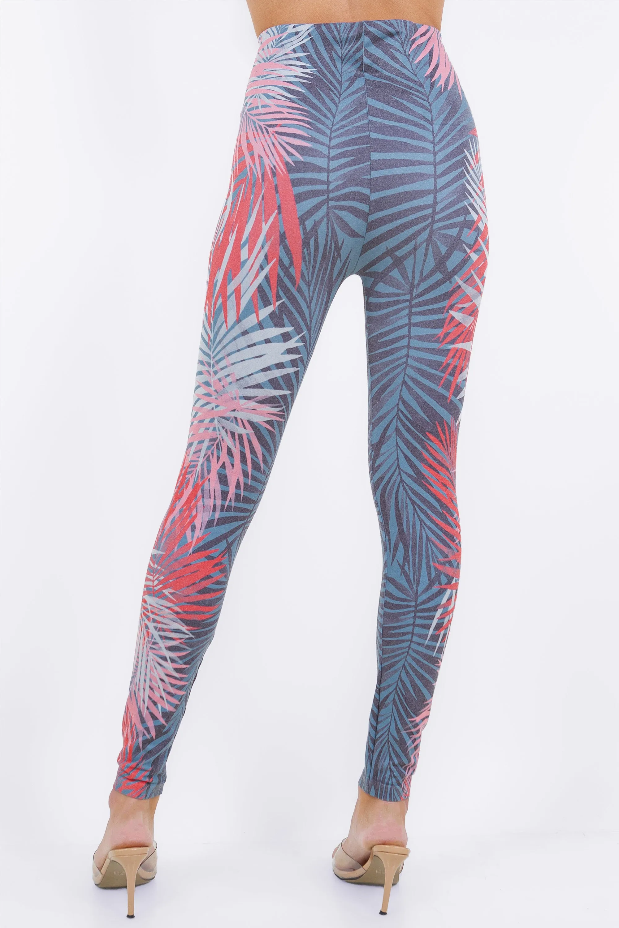 Viva Palm Tropics Printed Leggings