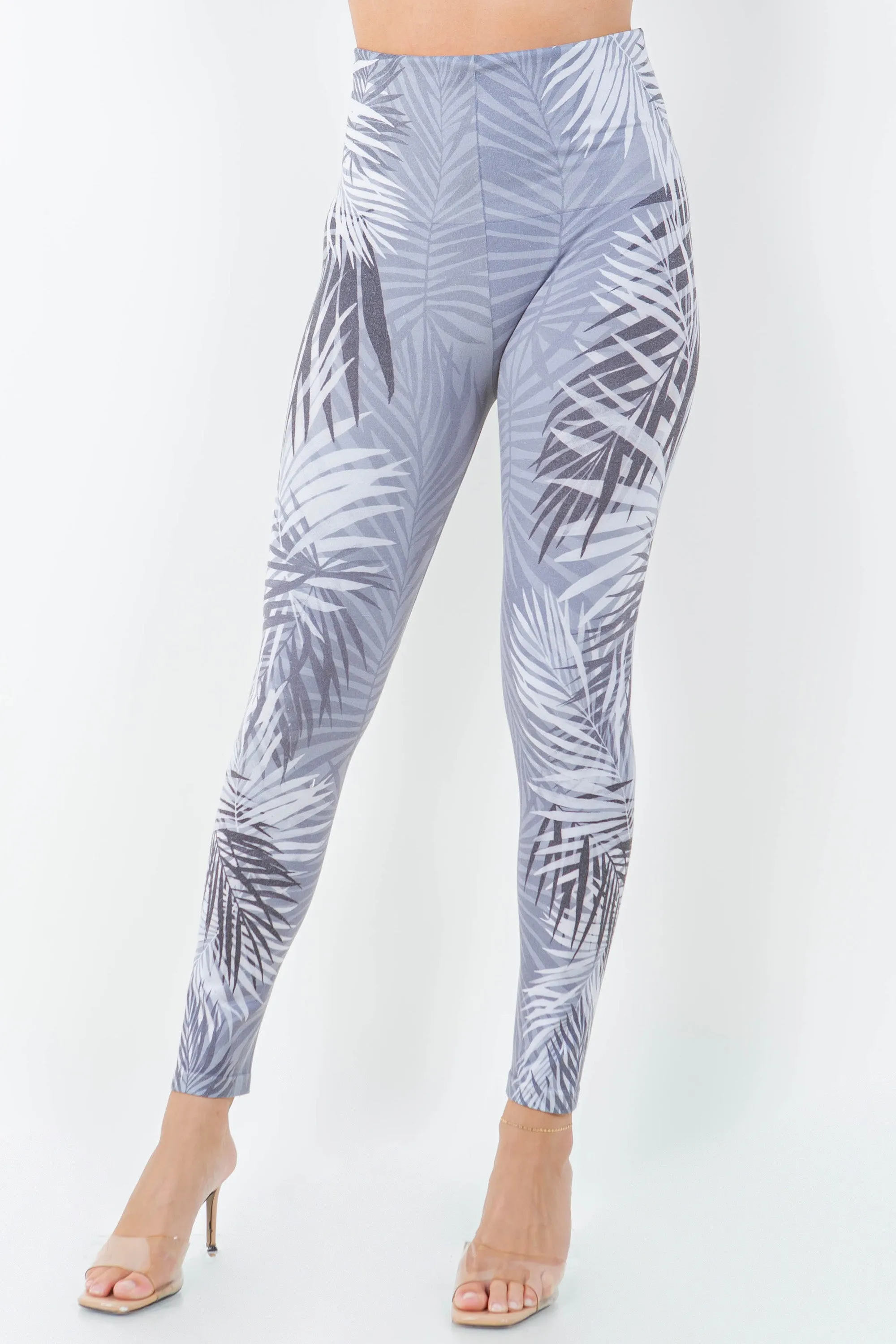 Viva Palm Tropics Printed Leggings