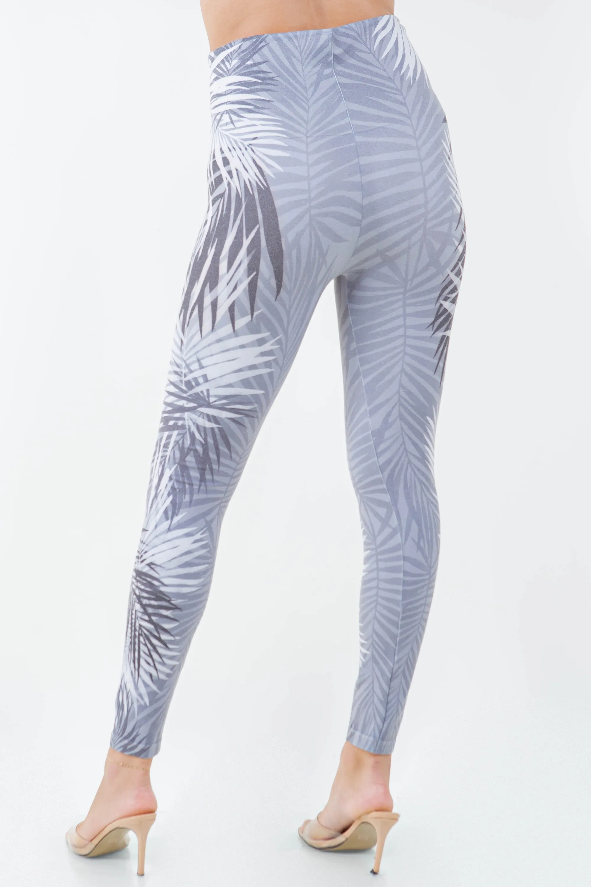 Viva Palm Tropics Printed Leggings