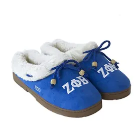 Zeta Phi Beta Sorority Cozy Slipper Large 7-8