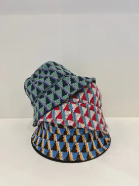 ZIGZAG Printed bucket hat